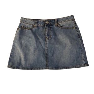 Q-IMAGE Womens Jean Skirt Size M